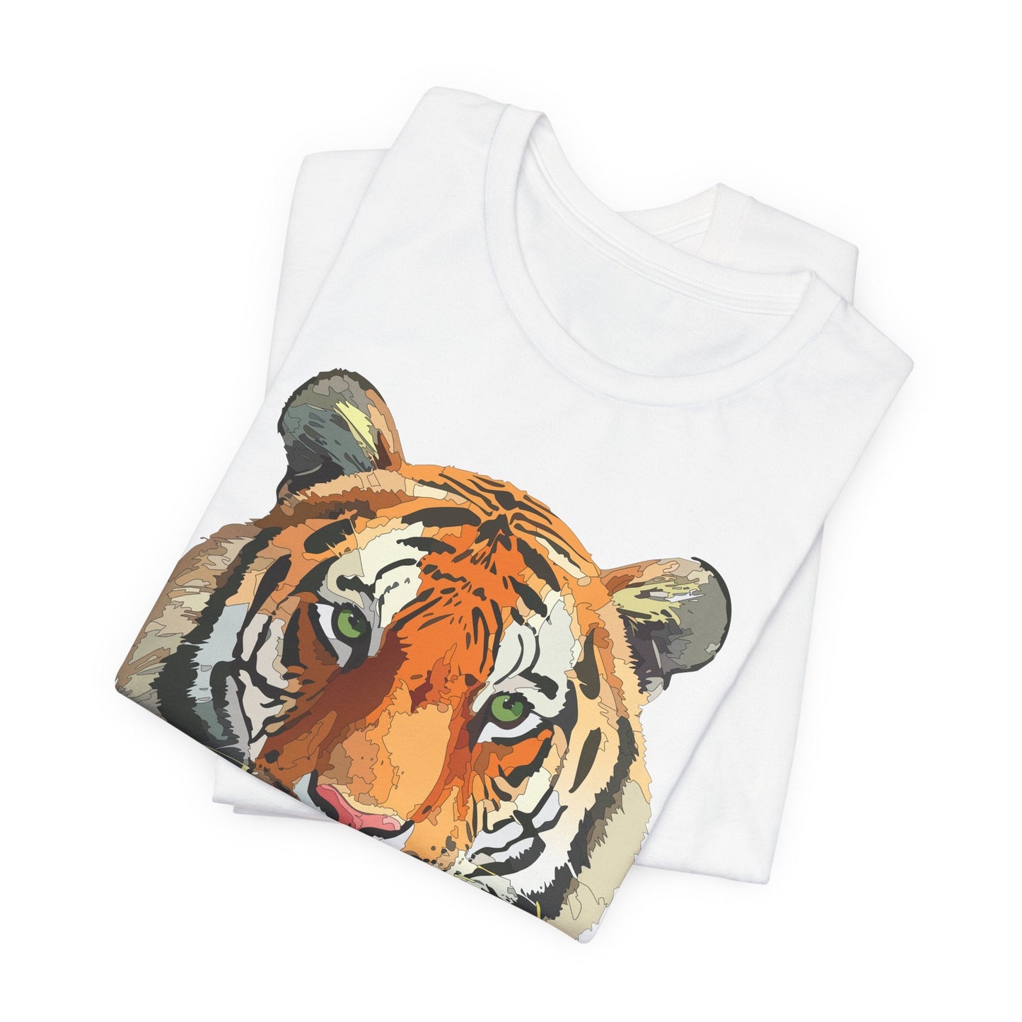 Unisex Animal Graphic Tee Shirt With Wildlife Art Design For Everyday Comfort Gildan 64000