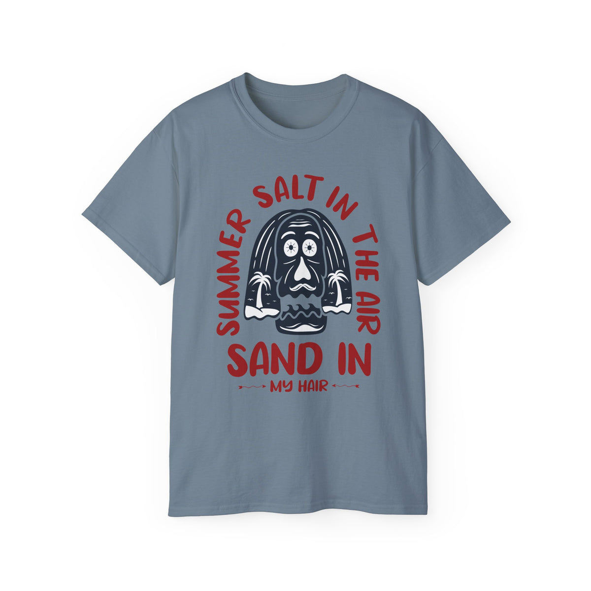 Summer Salt in the Air Sand in My Hair T-Shirt | Beach Surf Graphic Tee