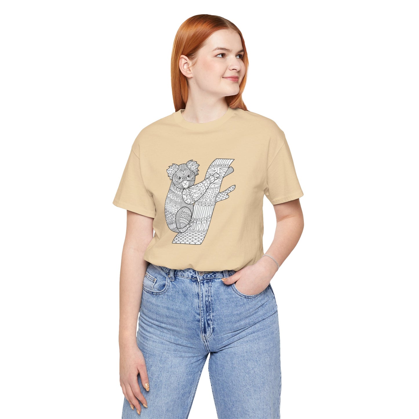 Unisex Tee Shirt with animals Print