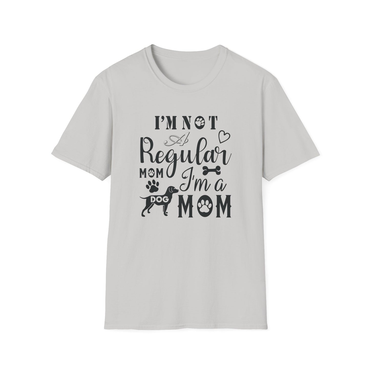 Dog Mom Pet Lover Graphic Unisex Cotton T-Shirt