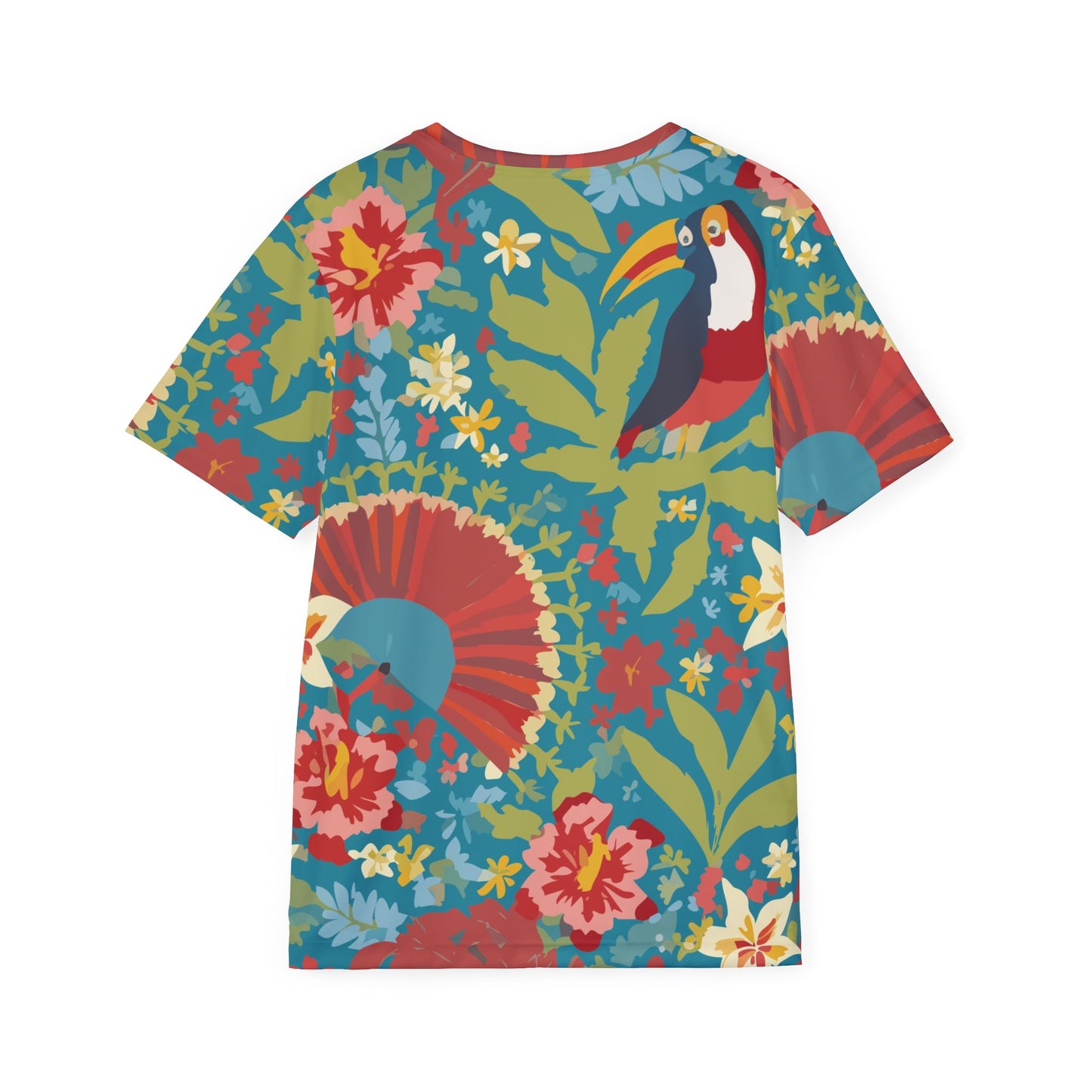 Unisex Floral Print Shirt, Shirt with Floral Print