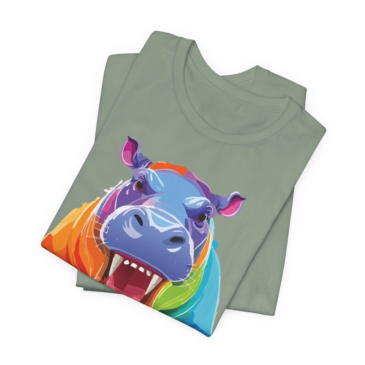 Unisex Animal Tee Shirt With Art Design Wild Animals Graphic Tee For Men Women All Sizes
