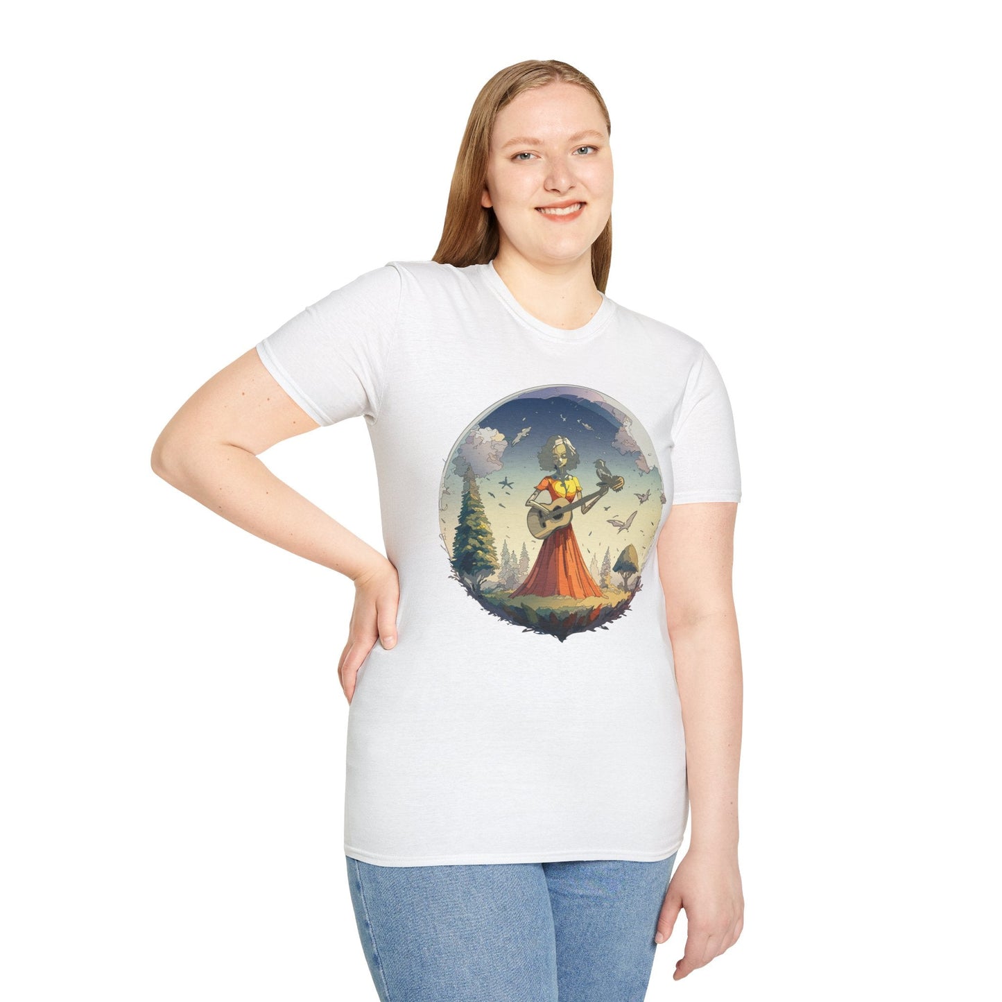 Womens T Shirts Ladies Graphic Tees Art Design Shirt Gildan Softstyle Tee Collection