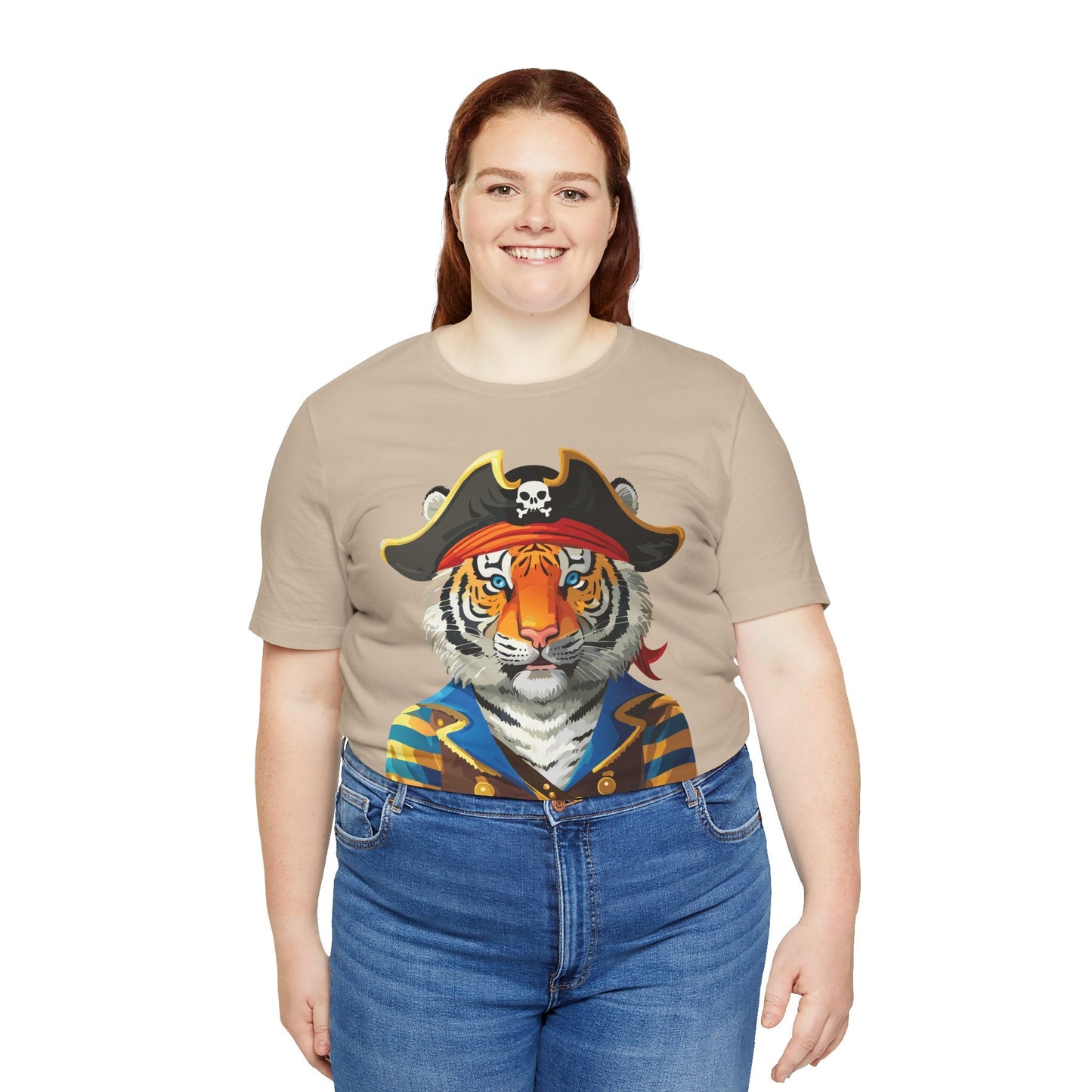 Unisex Animal Tee Shirt Art Design With Wild Animals Gildan Softstyle Cotton T Shirt