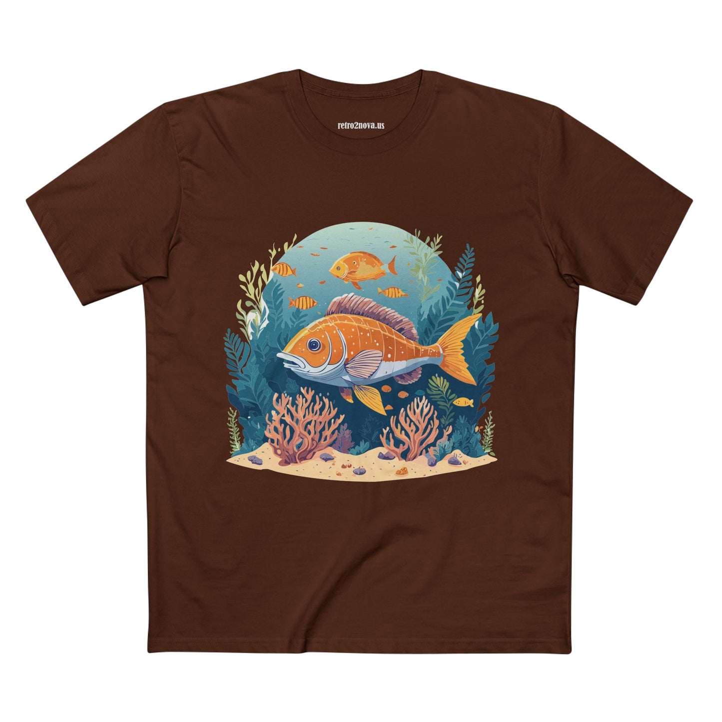 Ocean Pacific Unisex Premium Cotton Tee With Original Art Design OP 23 Retro2Nova