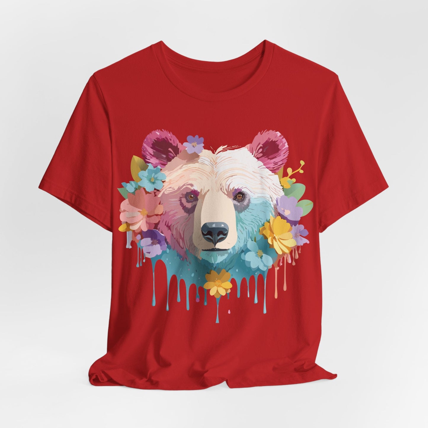 Bear Graphic T Shirt Unisex Adelpha Vintage Inspired Artwork Tee