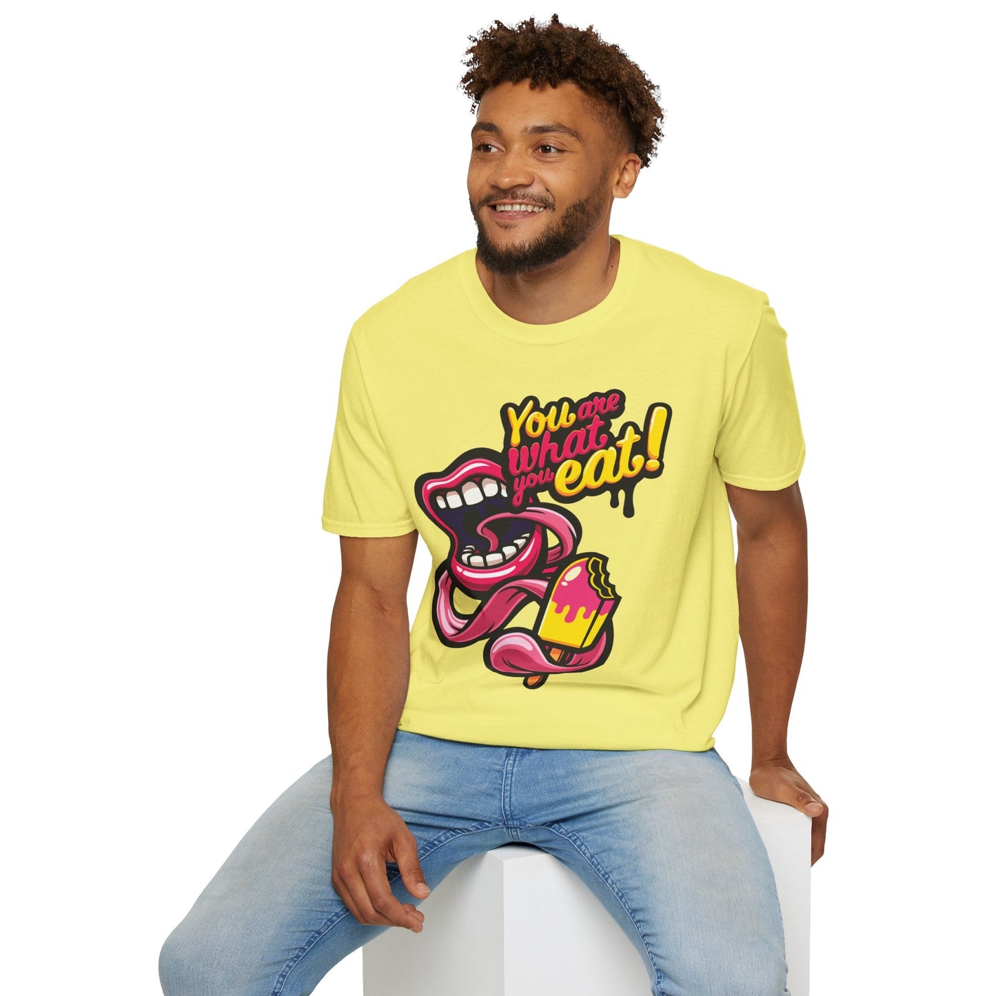 Cartoon T Shirt Animation T Shirt Funny Tee Shirt Unisex Softstyle Cotton Tee Premium