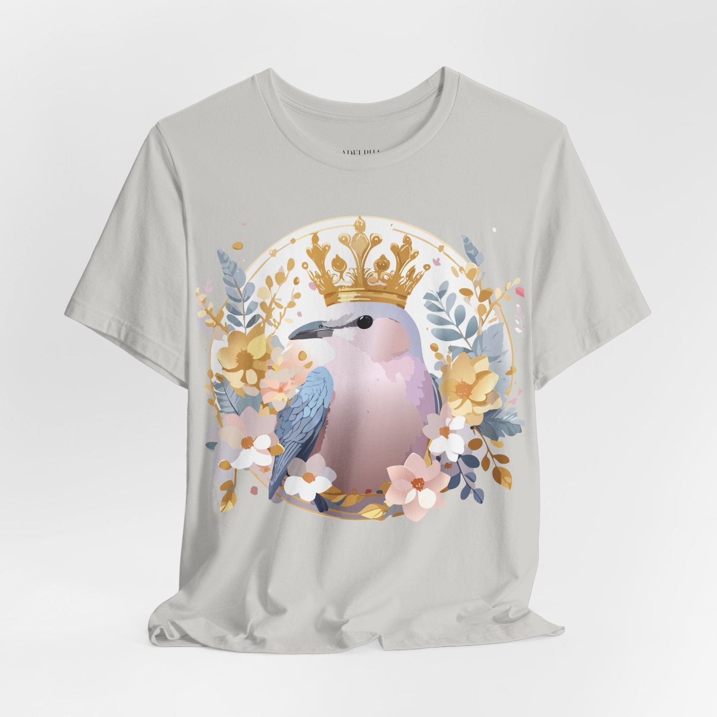 Adelpha Medallion Graphic Tee Unisex Short Sleeve Vintage Inspired Artwork Shirt