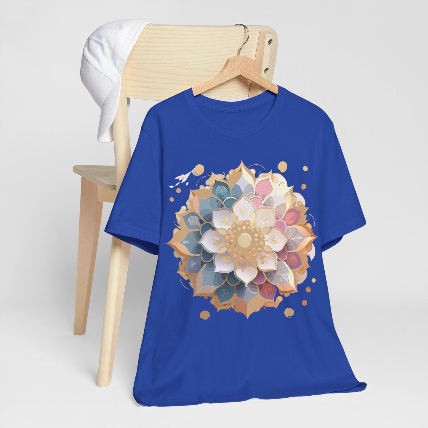 Mandala Graphic Tee Unisex Jersey Short Sleeve From Adelpha Vintage Inspired Artwork