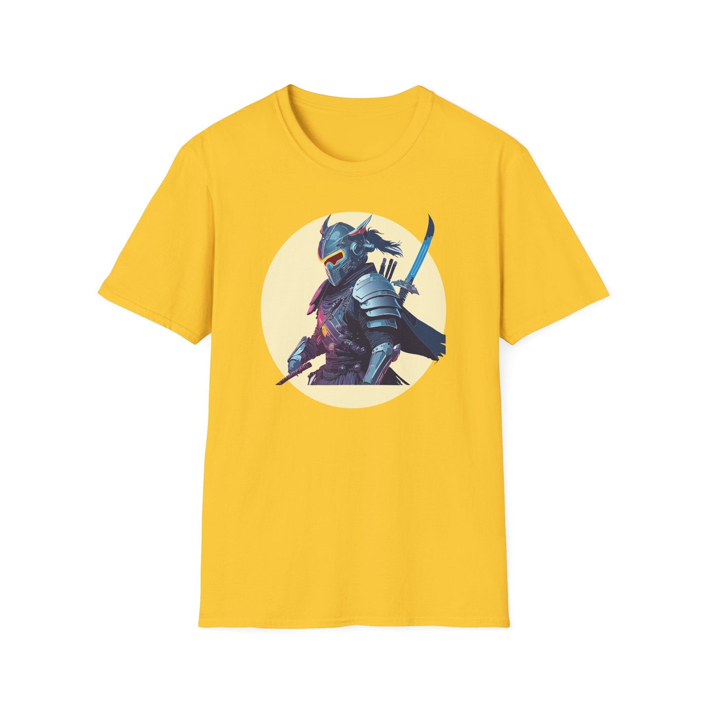 Samurai Shirt Unisex Softstyle Short Sleeve T Shirt Gildan 64000 Breathable Comfort Wear