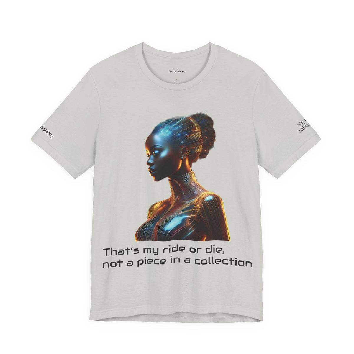 Car Graphic Unisex Cotton Bella+Canvas Tee with Art Design b13