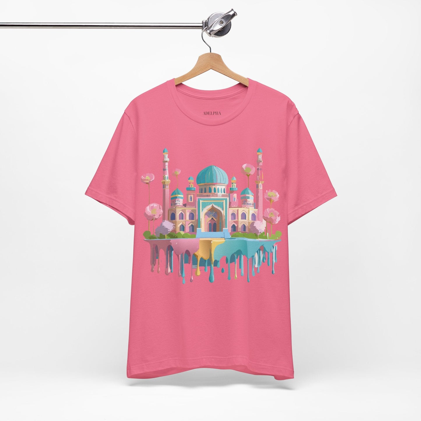 Tourist Shirt With Tashkent Graphic Tee Unisex Jersey Short Sleeve Vintage Inspired Artwork Adelpha