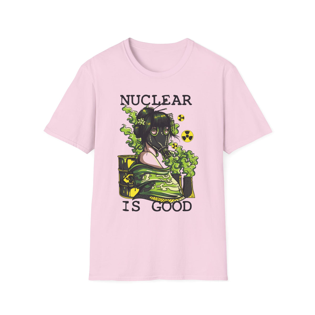 Unisex Cotton T-Shirt with Cartoon Graphic Design