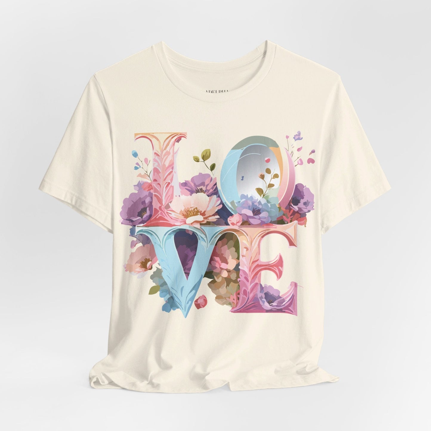 Adelpha Valentine Graphic Tee Unisex Short Sleeve Vintage Inspired Art Design for Everyday Wear