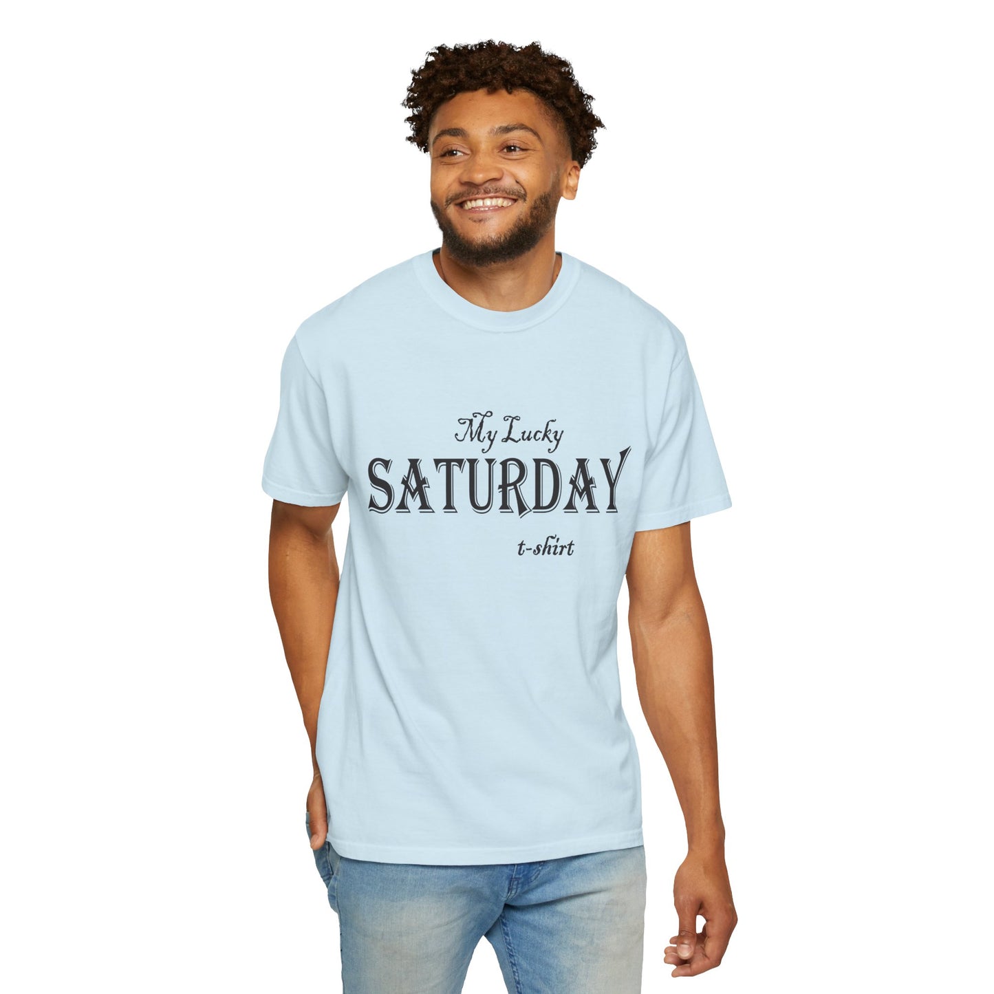 Unisex T-shirt with weekdays design