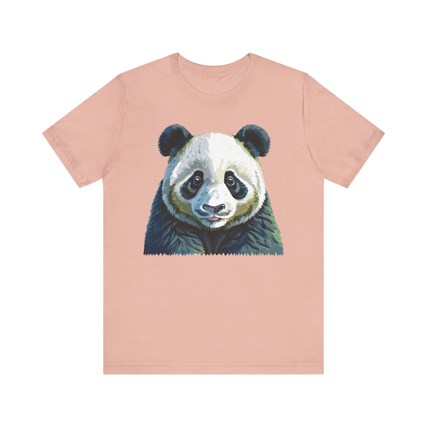 Unisex Animal Graphic Tee Shirt With Wild Animals Art Design Gildan Softstyle 64000