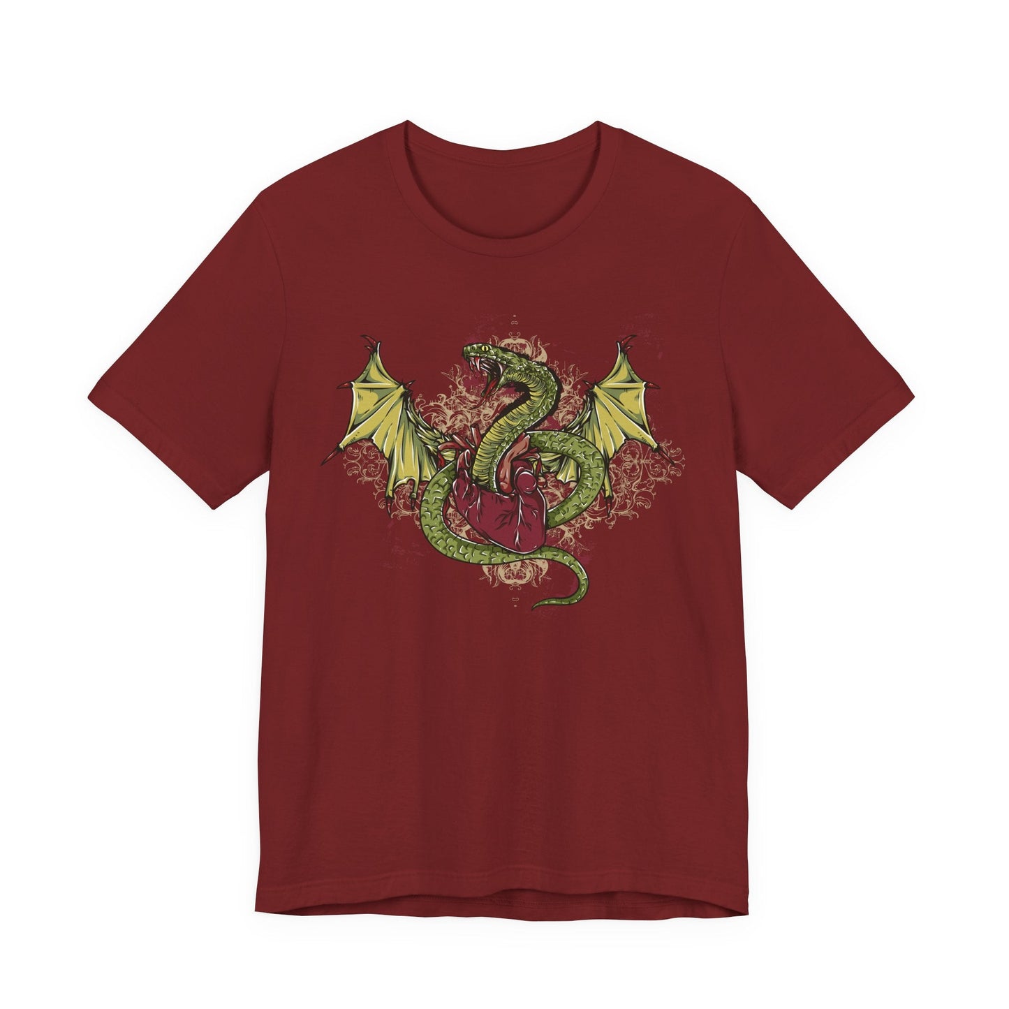 Dragon Illustration Graphic Unisex Cotton T-Shirt r29