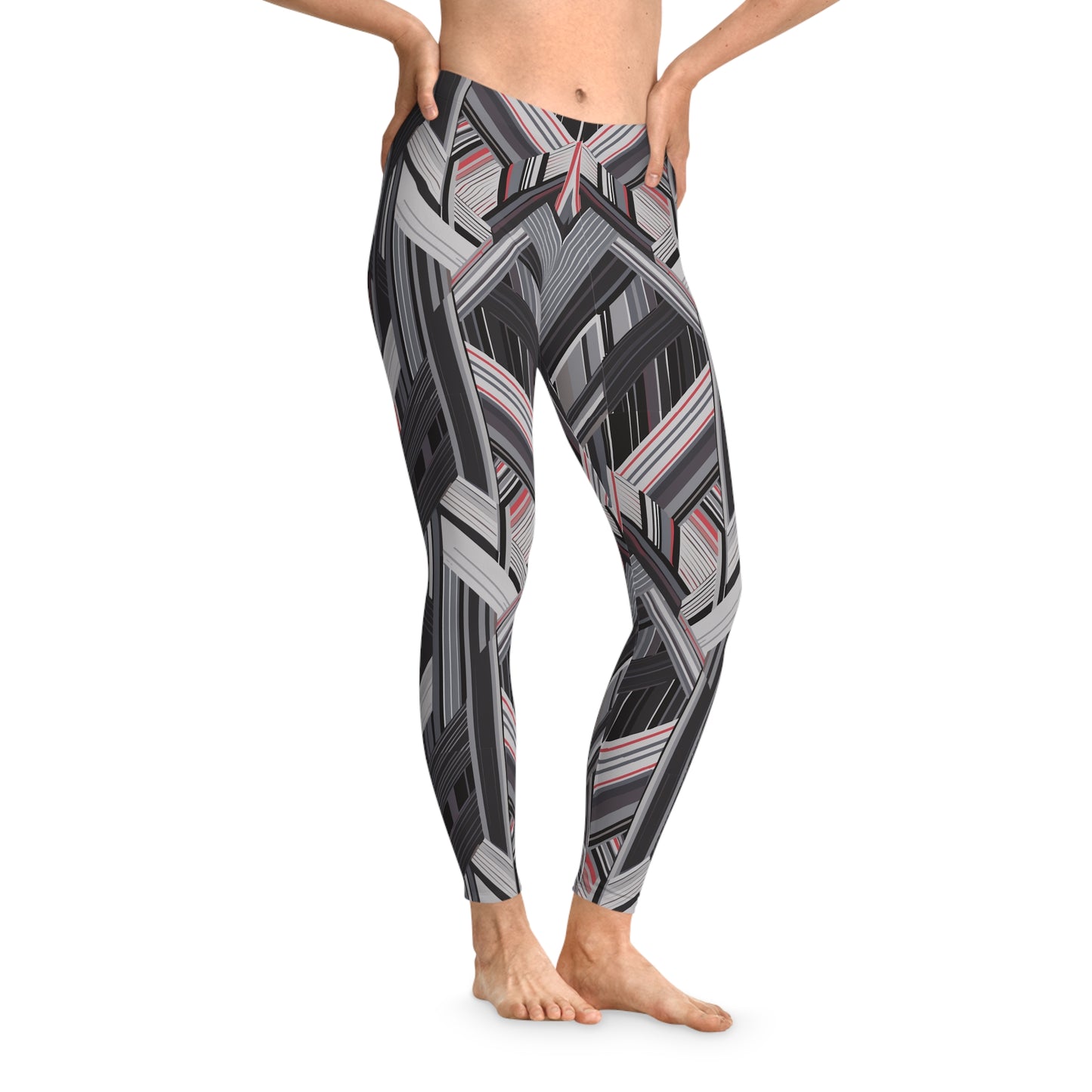 Abstract Leggings