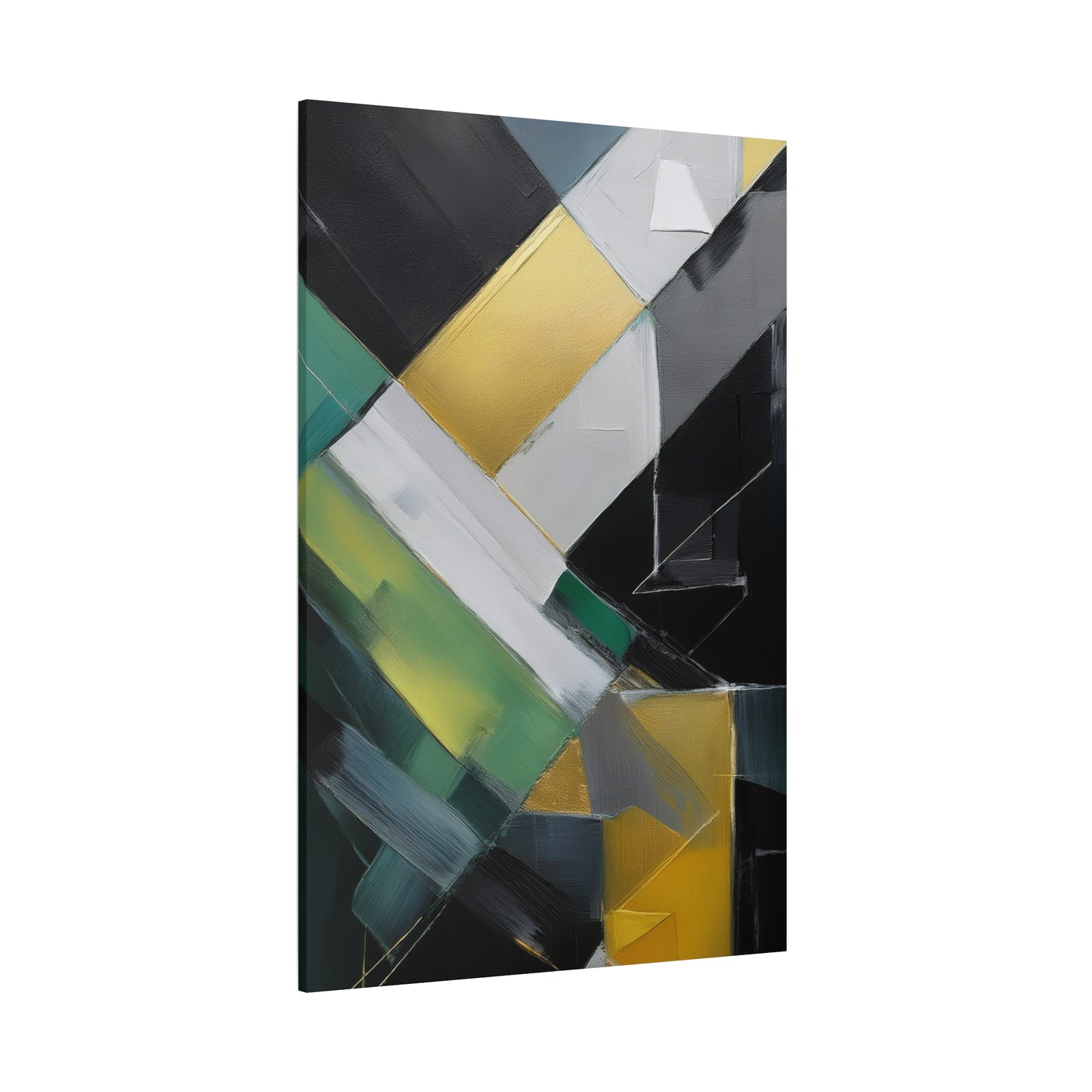 Abstract Geometric Painting Print Canvas 20x24,20x30,24x30 24x32,24x36,30x40 32x48,36x48,40x60 Pine-Wood Inner Frame ABS-78