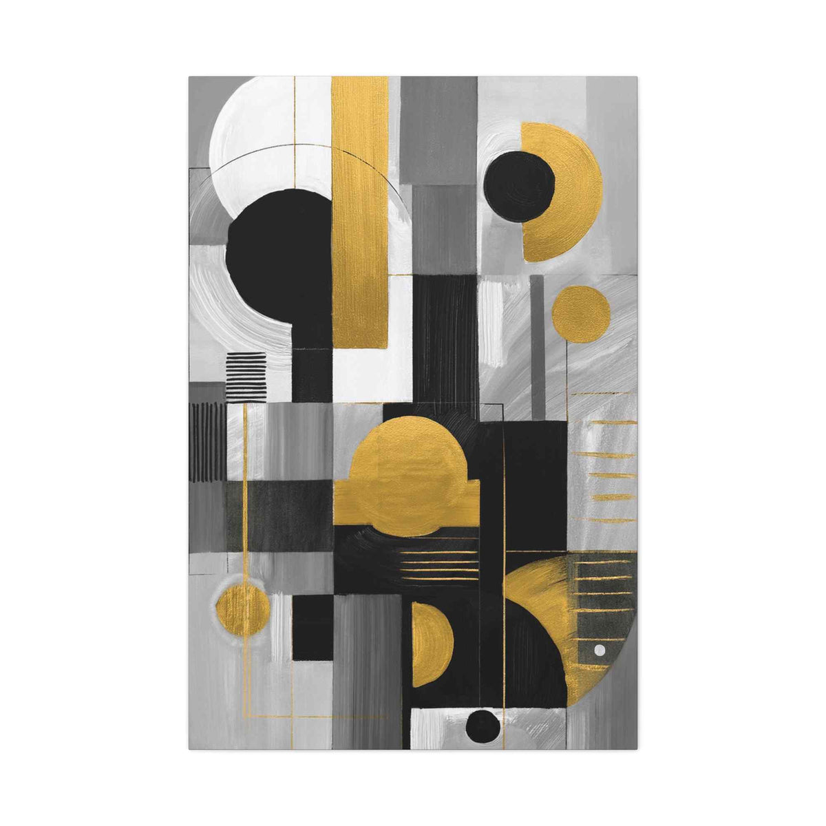 Black Abstract Painting Print Canvas 20x24,20x30,24x30, 24x32,24x36,30x40, 32x48,36x48,40x60 Pine-Wood Inner Frame ABS-19