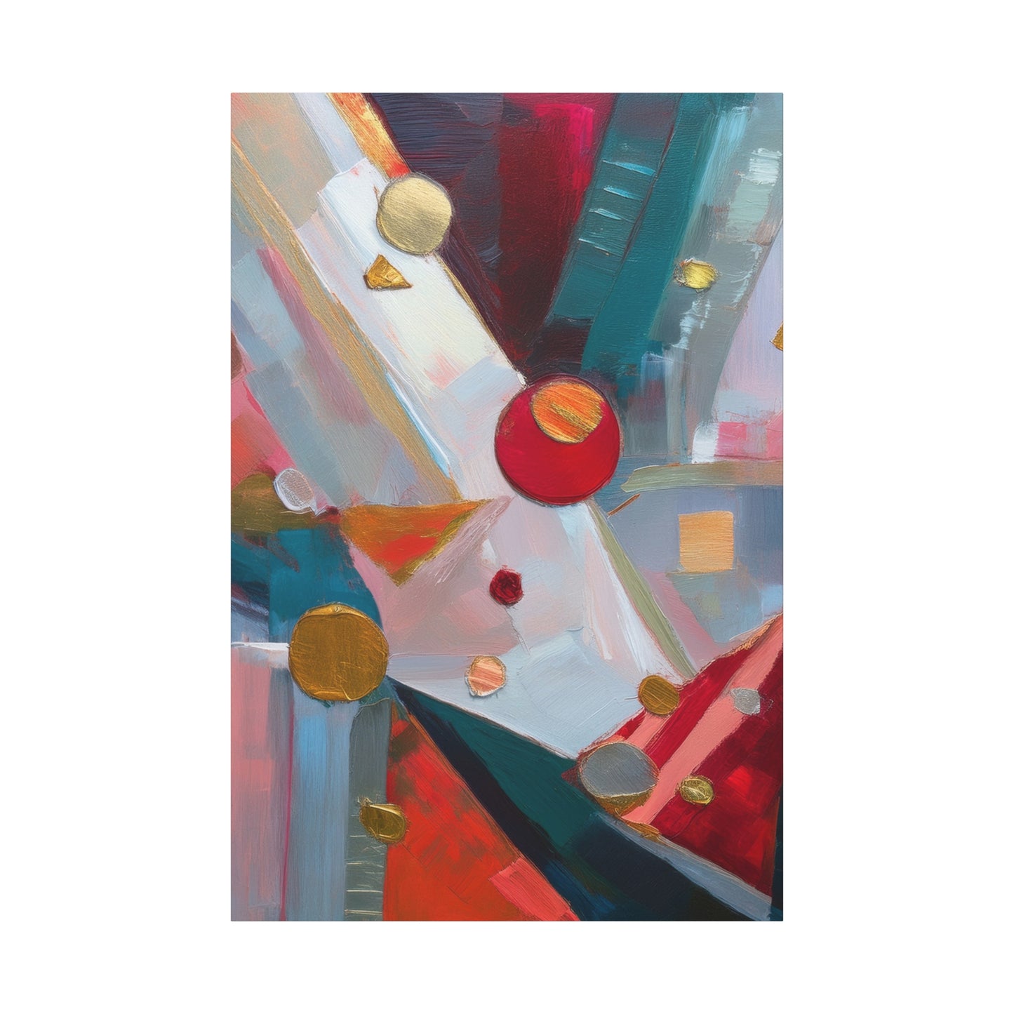 Abstract Oil Painting Print Canvas 20x24,20x30,24x30 24x32,24x36,30x40 32x48,36x48,40x60 Pine-Wood Inner Frame ABS-168