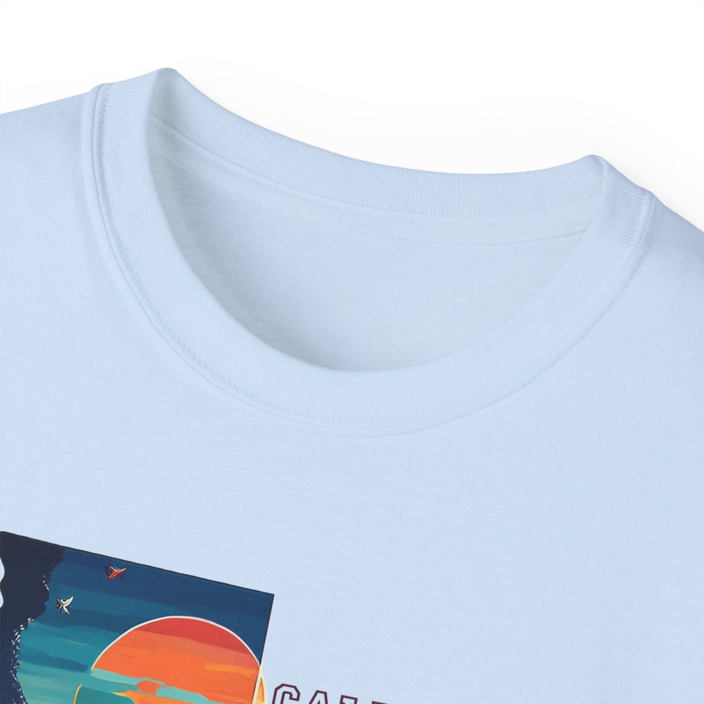 California Graphic Unisex Cotton T‑Shirt 2