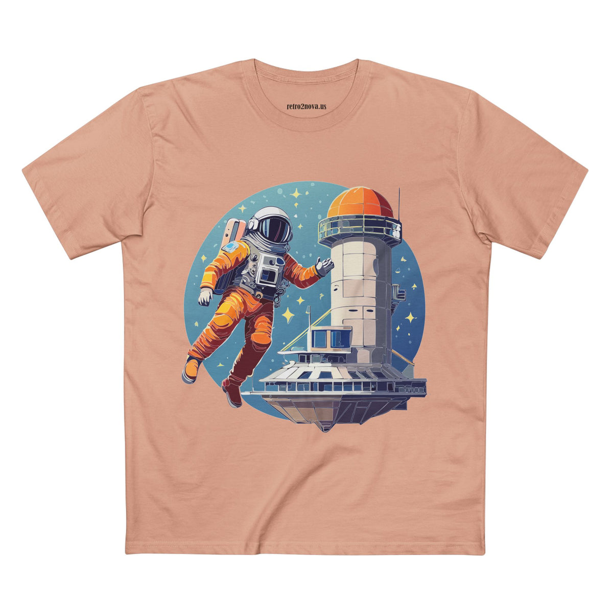 Cosmos Astronaut Graphic Tee Staple Unisex 100 Cotton Tee Shirt - CS-11