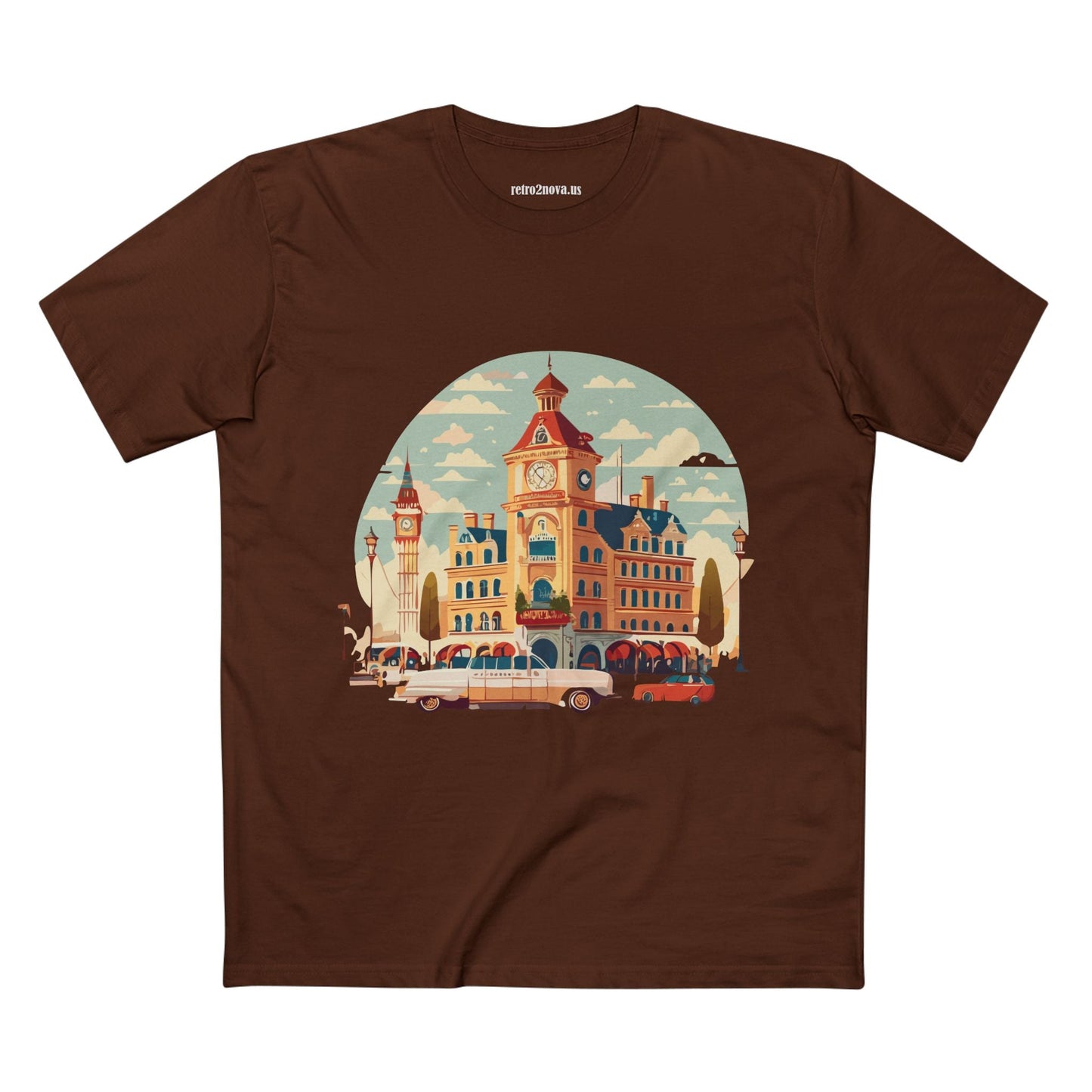 Retro Car Shirts Vintage Car Shirts RC3 Unisex Premium Cotton Tee with Original Car Artwork