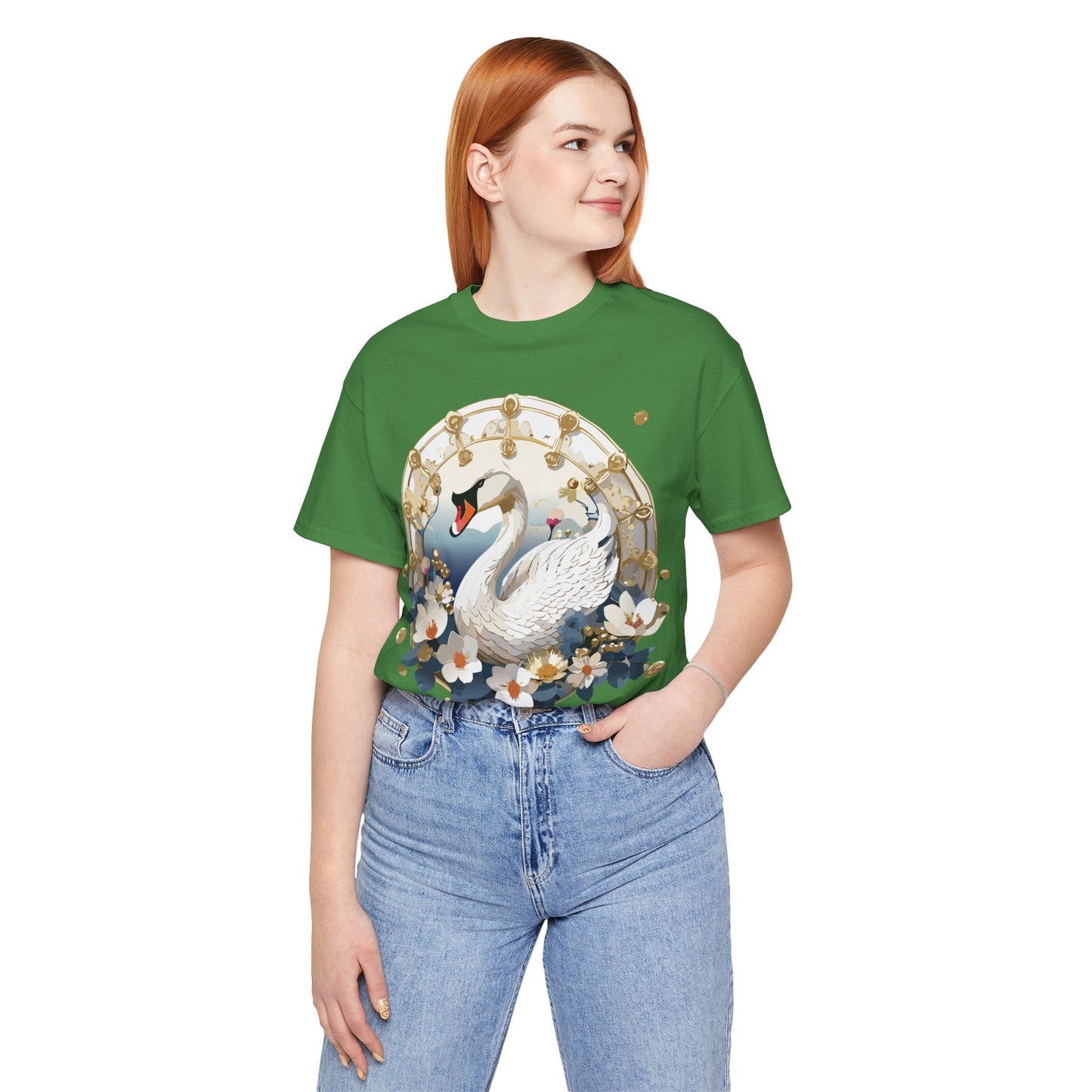 Medallion Graphic Unisex 100 Cotton Vintage Animal Medal Artwork Tee 44