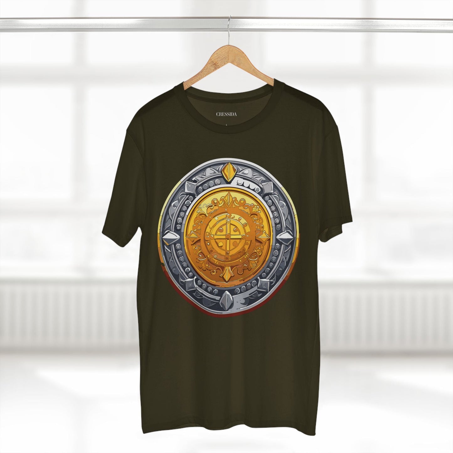Antique Gold Coin Graphic Design T-Shirt Unisex 100 Cotton With Golden Print Artwork Tee 4