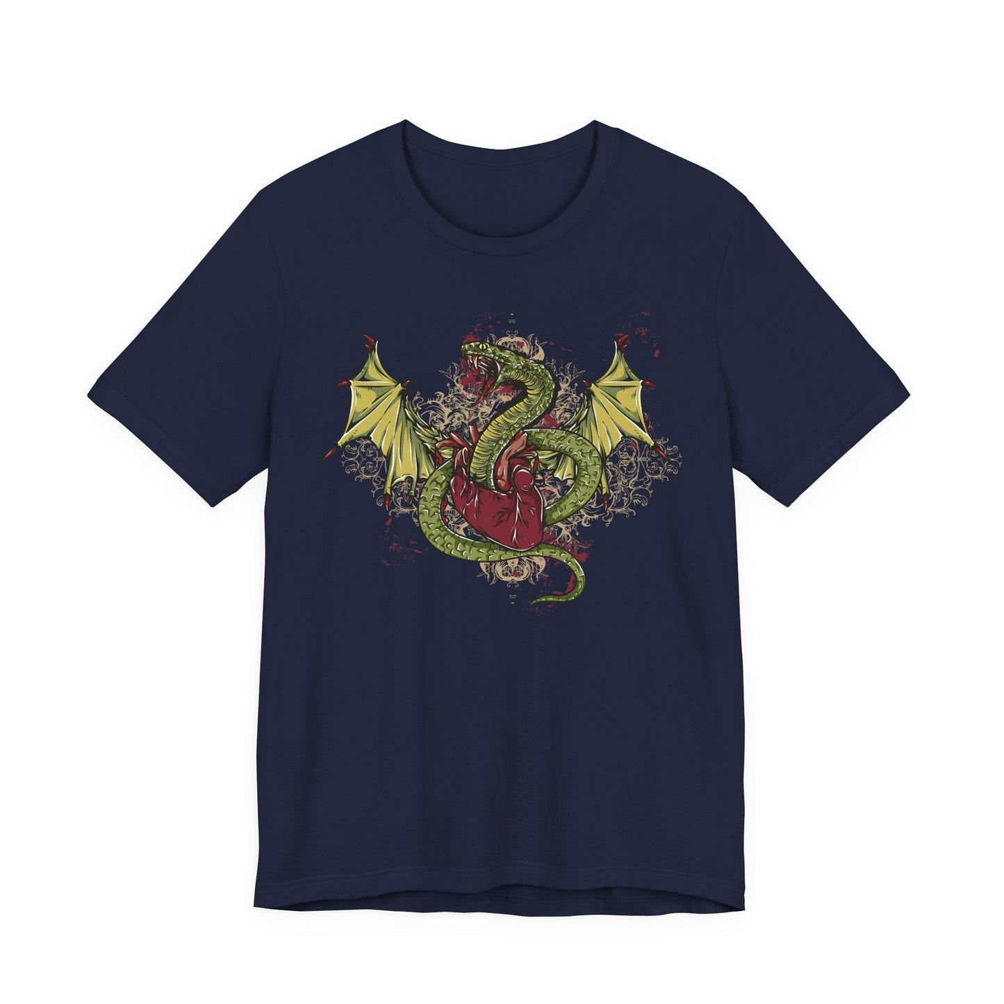 Dragon Illustration Graphic Unisex Cotton T-Shirt r29