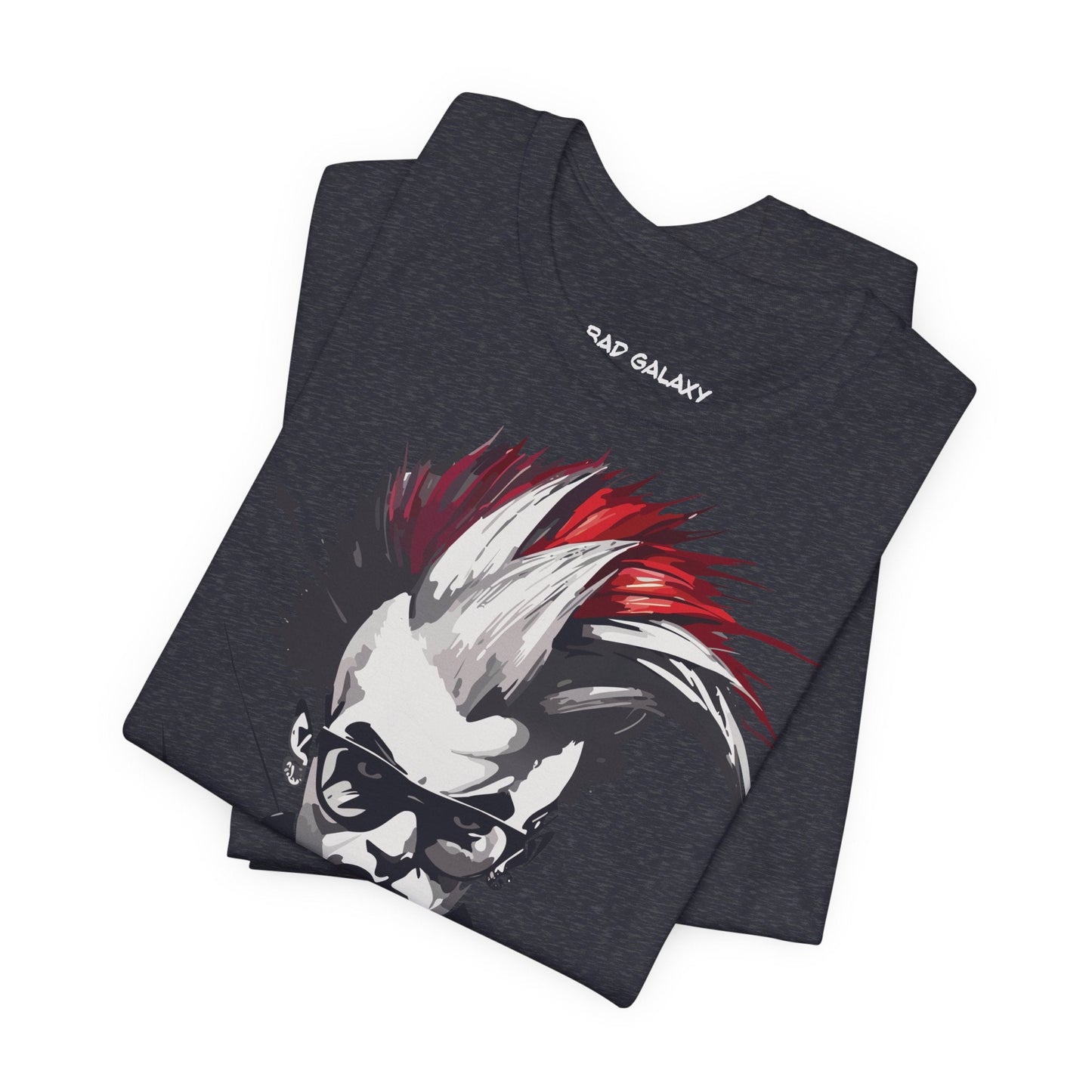 Punk Rock Tee Shirt Made In USA 100 Percent Cotton Eco Friendly Inks Durable Stitching