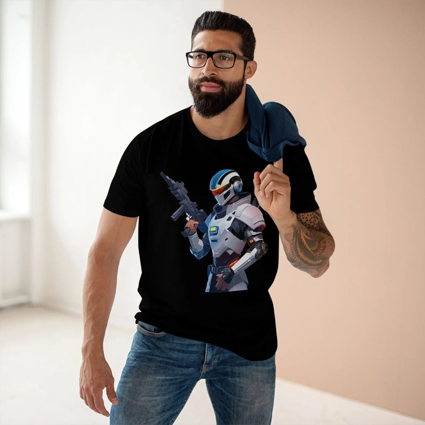 Robocop Graphic Unisex 100 Cotton Staple Tee 11