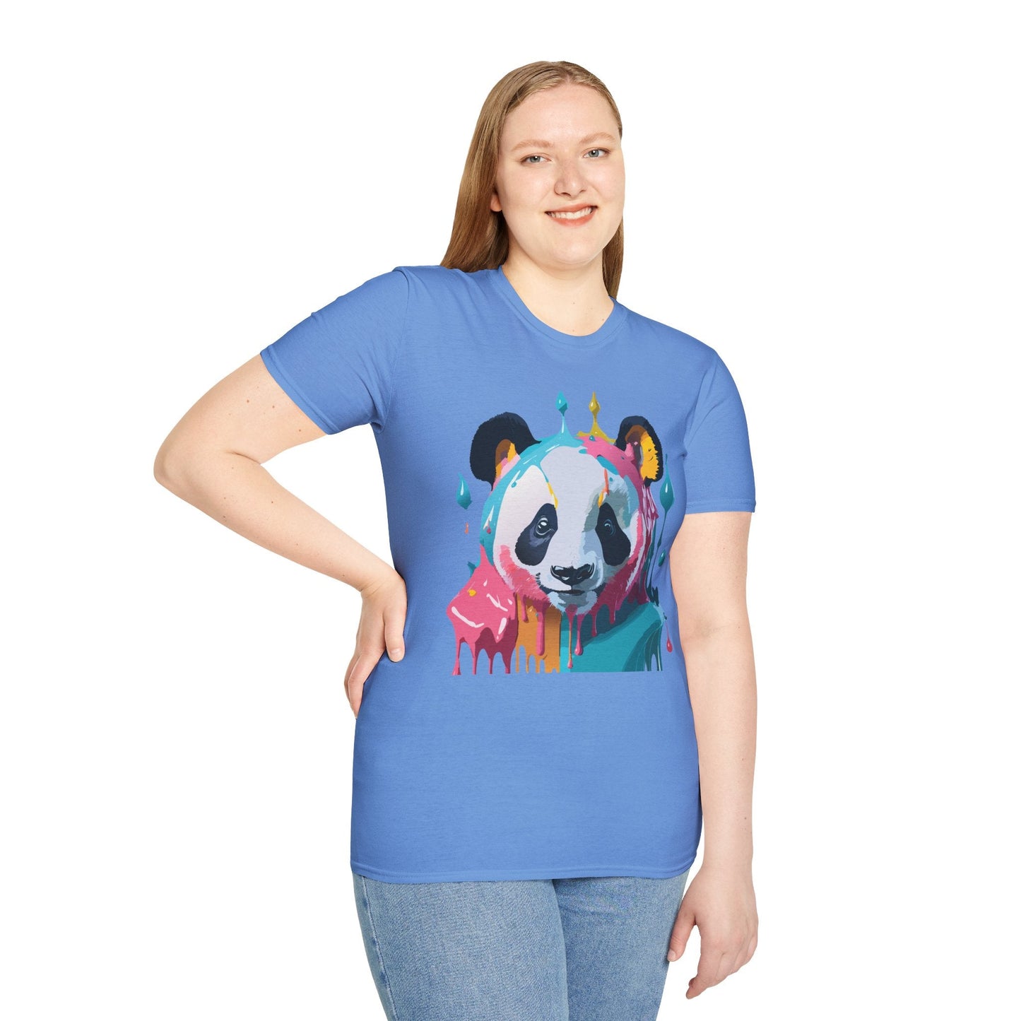 Panda Shirt Unisex T Shirt Panda Lover Gift Gildan Softstyle Tee 100 Percent Cotton