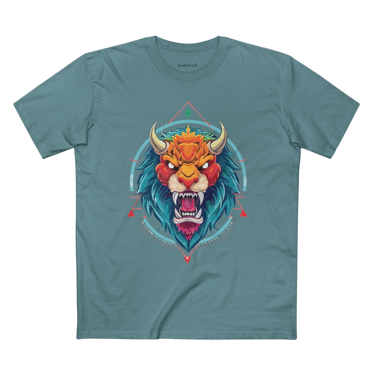 Cartoon Monsters Graphic Unisex 100 Cotton Staple Tee 19