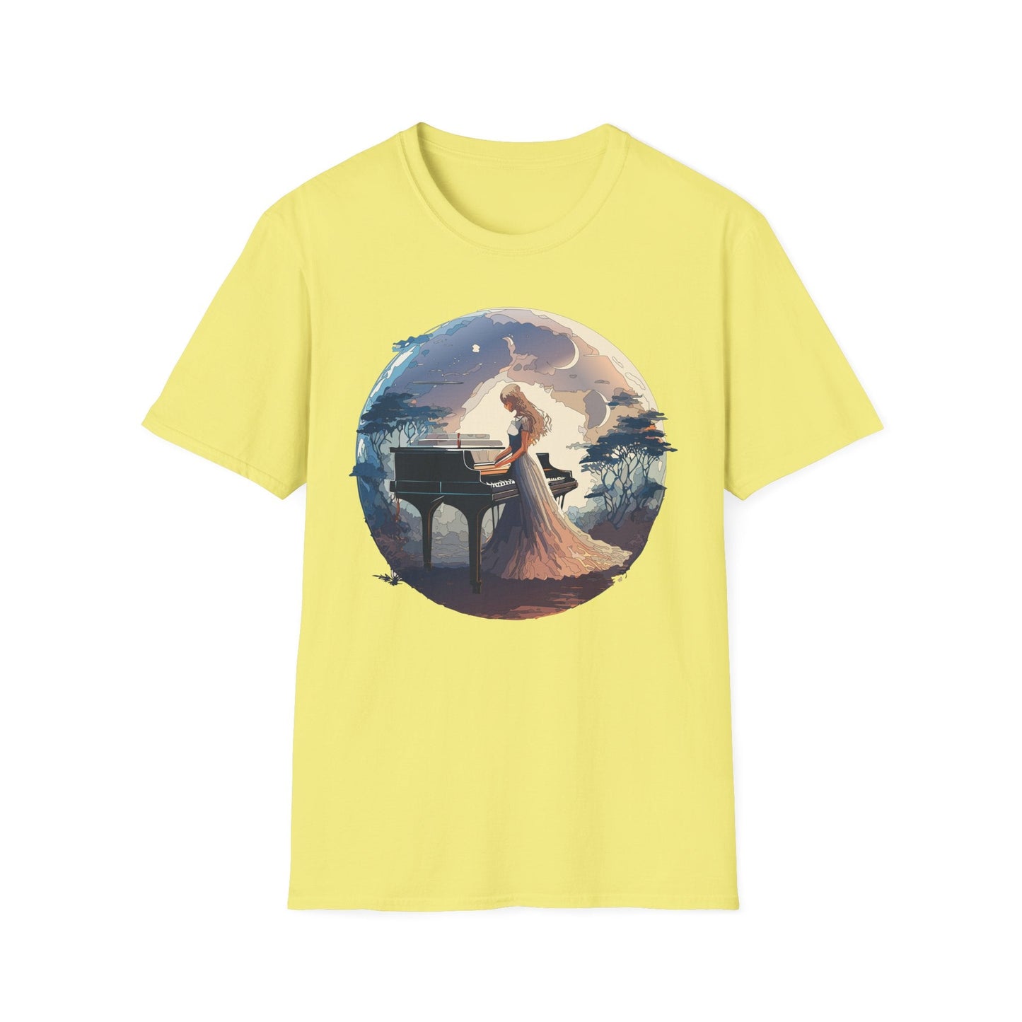 Womens Graphic T Shirts Art Design Shirt Unisex Softstyle Gildan 64000 Short Sleeve