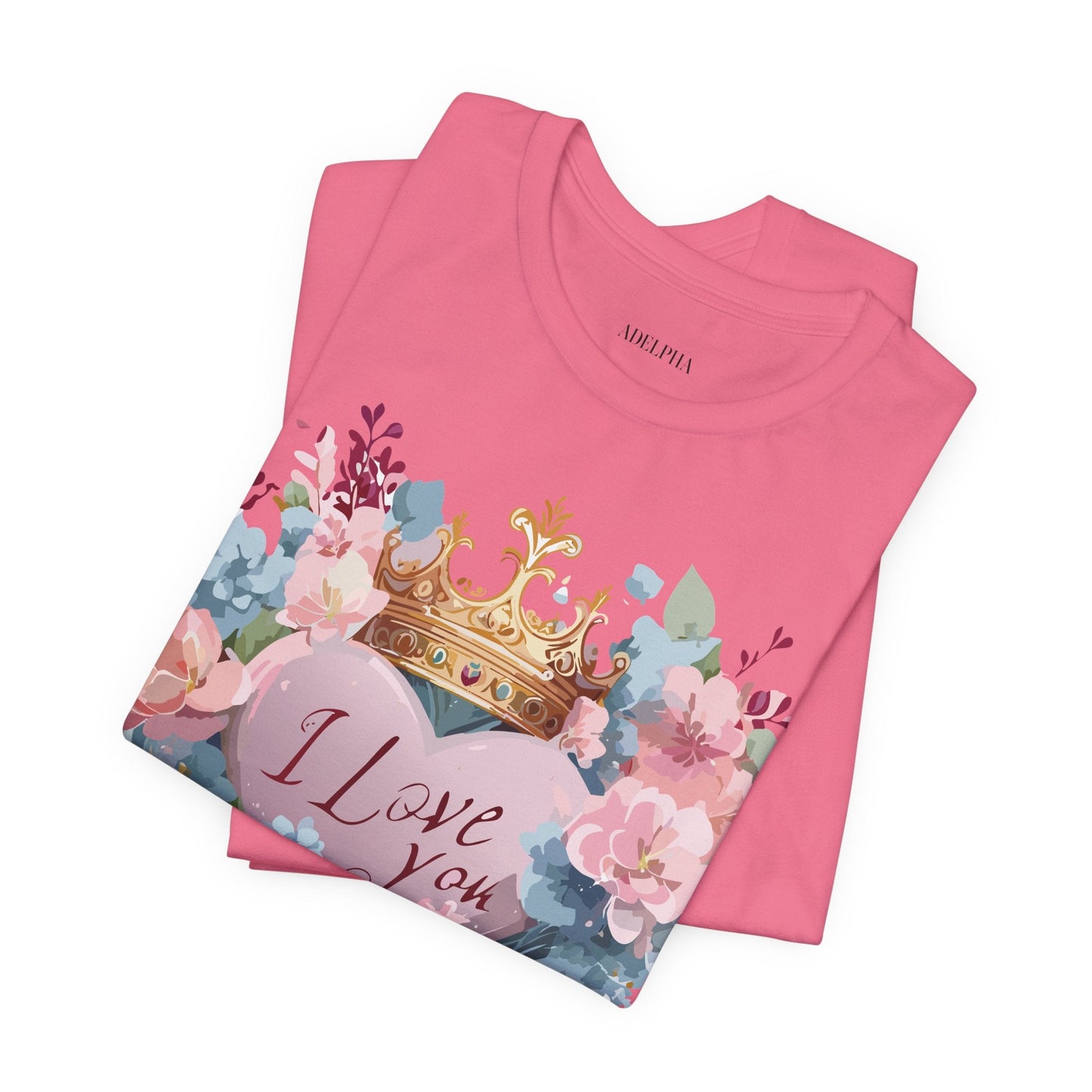 Valentine Graphic Tee Unisex Jersey Short Sleeve Vintage Inspired Art Design By Adelpha