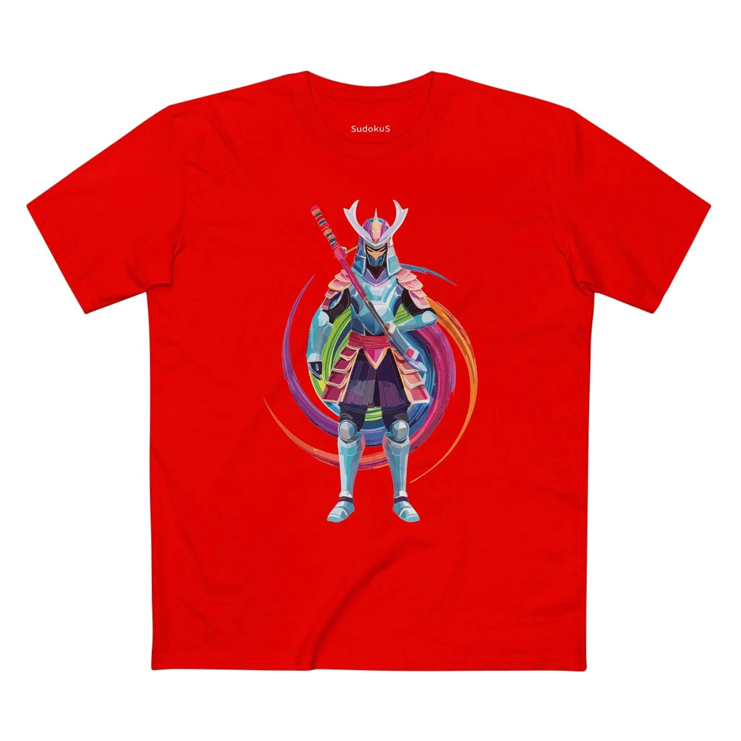 Samurai Graphic Unisex 100 Cotton Staple Tee 34