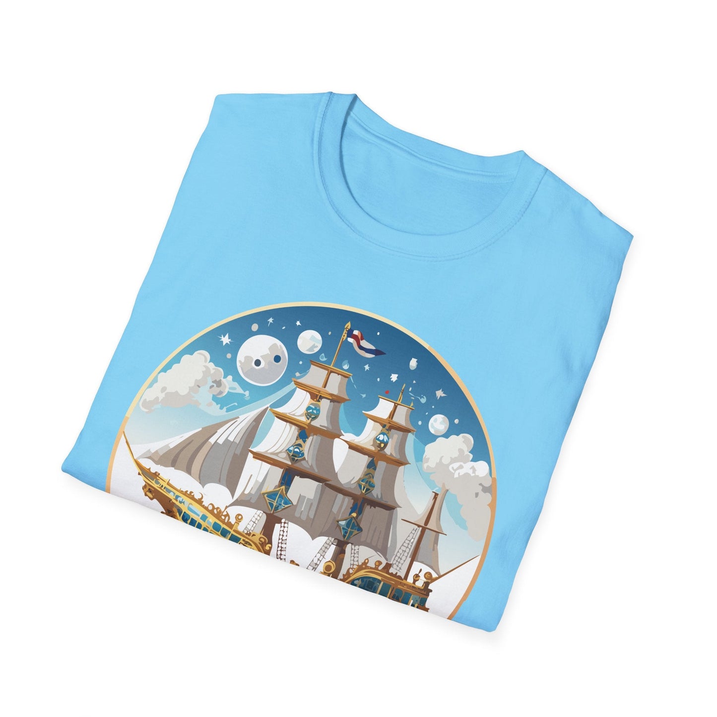 Ship T Shirts Frigate T Shirts Vessel Tee Shirt Unisex Softstyle 100 Percent Ring Spun Cotton Tee