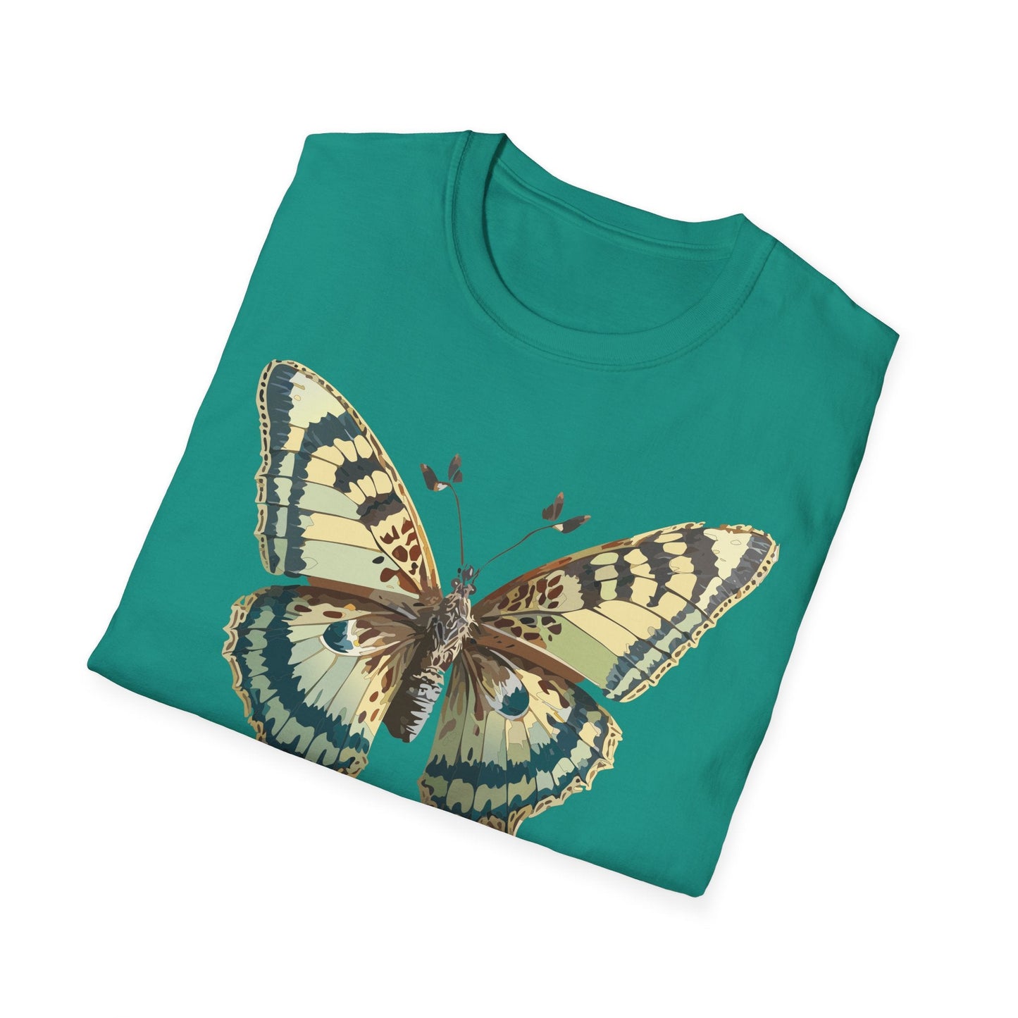 Butterfly Shirt Unisex T Shirt Monarch Butterfly Print Softstyle Gildan 64000 Tee