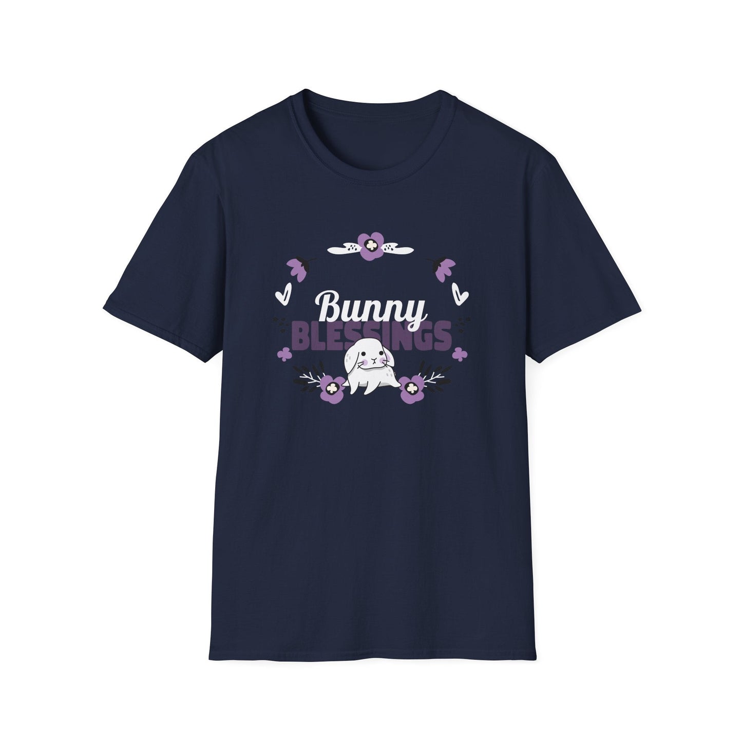 Easter Bunny T Shirt Unisex Gildan Softstyle 64000 Tee With Easter Signature Design
