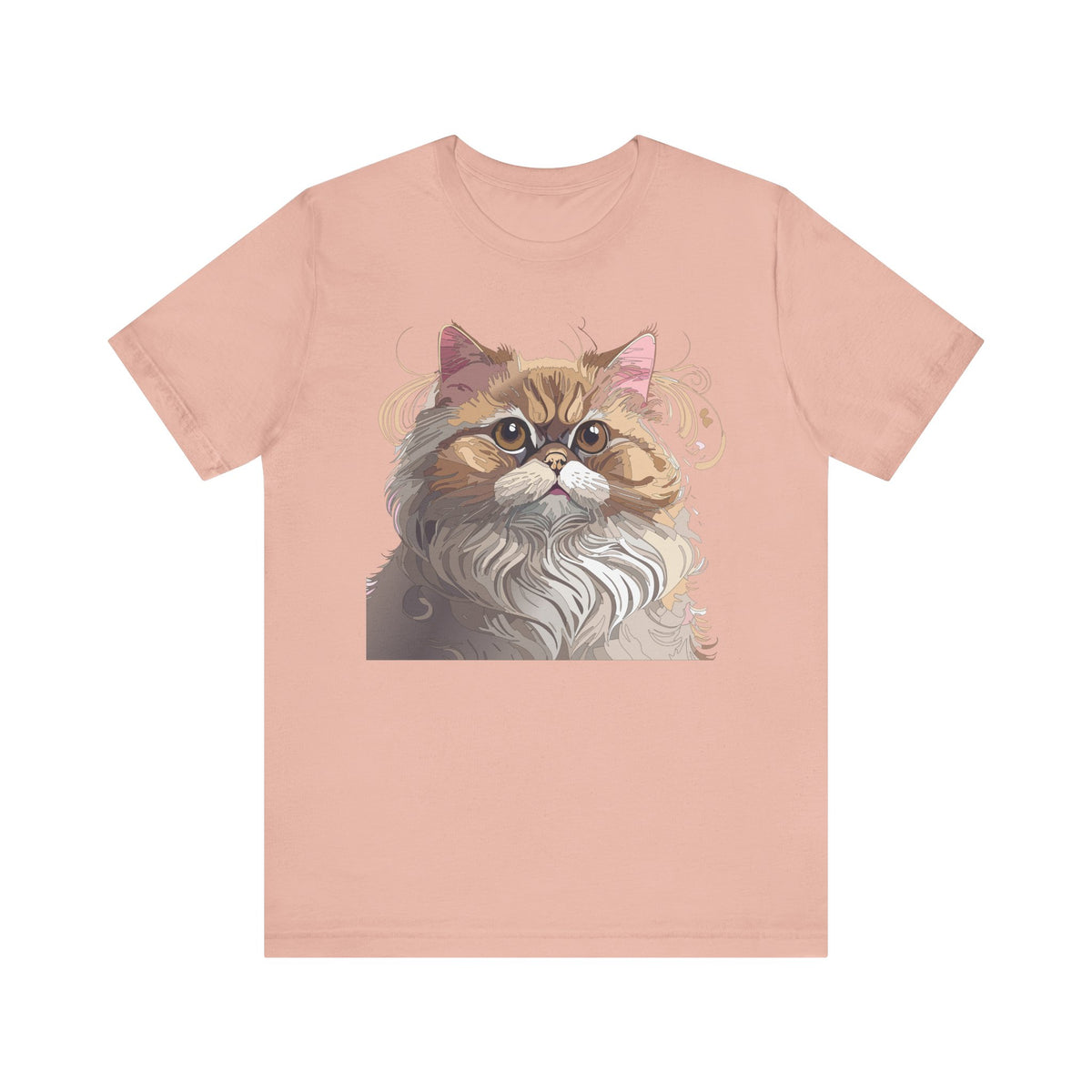 Wild Animals  Graphic Unisex Cotton Bella+Canvas Tee with Art Animal Design ab40