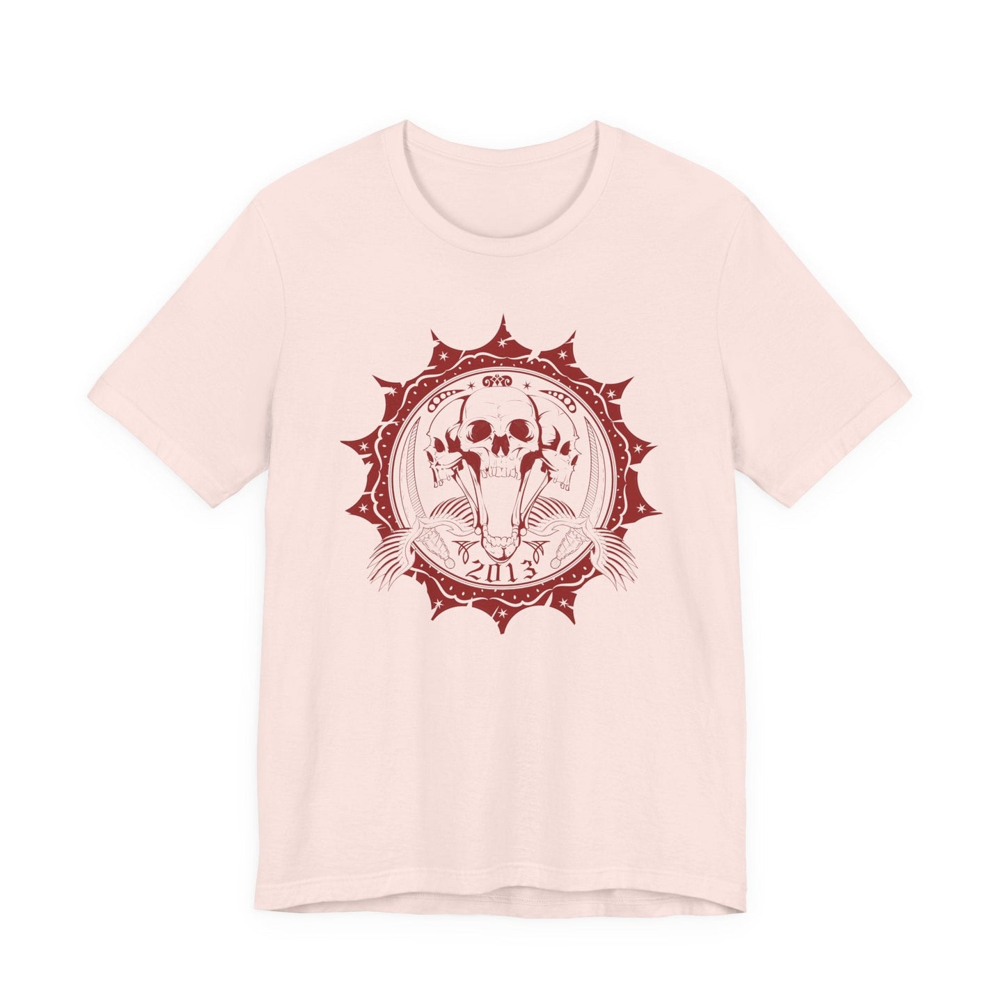 Skull Elephant Mandala Tee Boho Skull Graphic Shirt Art-51
