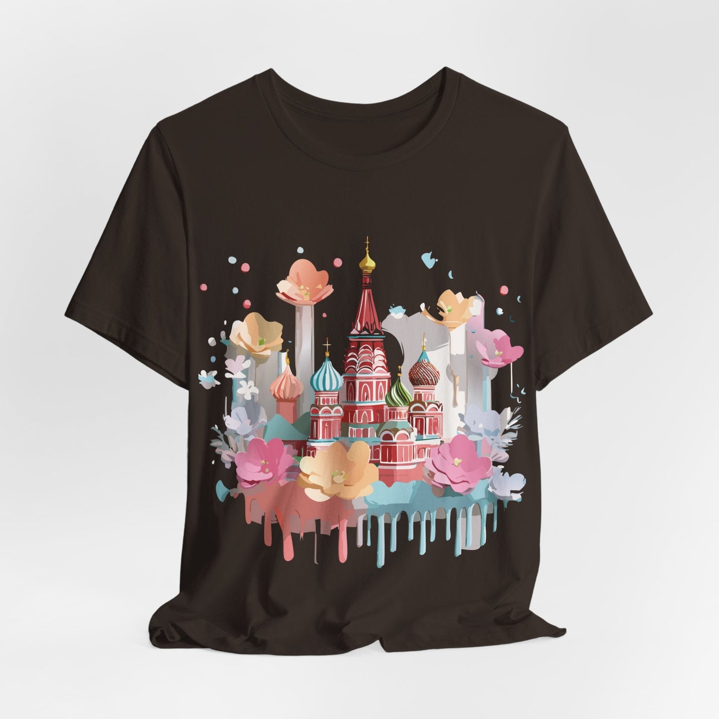 Adelpha Graphic Tee Unisex Jersey Short Sleeve Moscow City Tour Shirt Vintage Inspired Artwork
