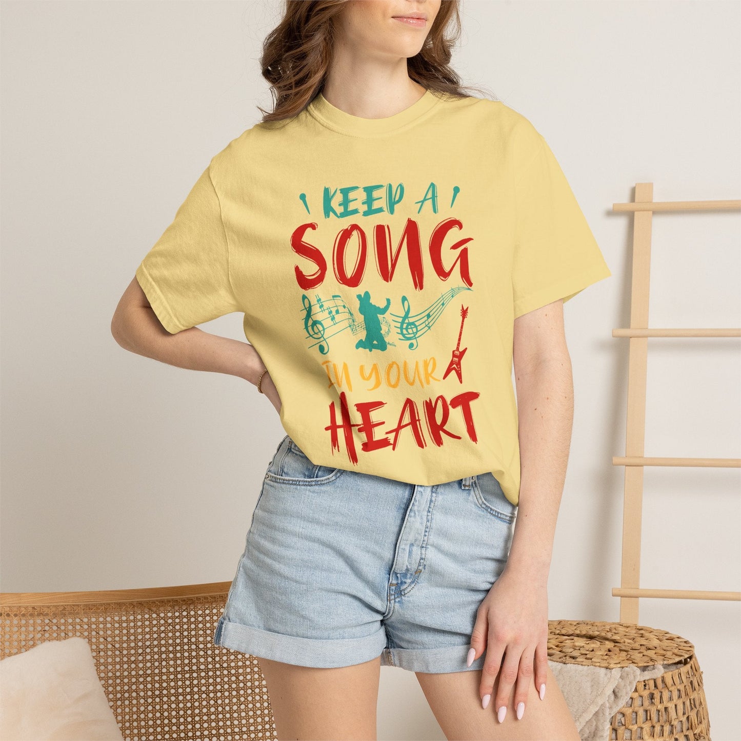 Music Graphic Design Unisex Cotton T-shirt 037