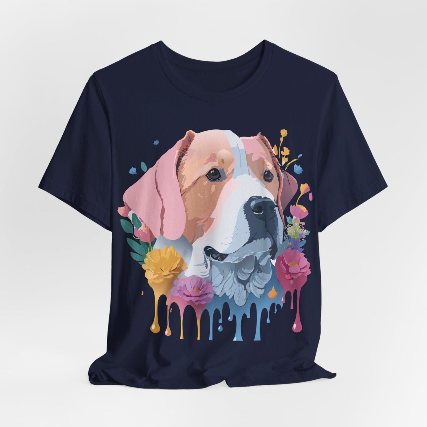 Dog Graphic Unisex 100 Cotton T-Shirt 9