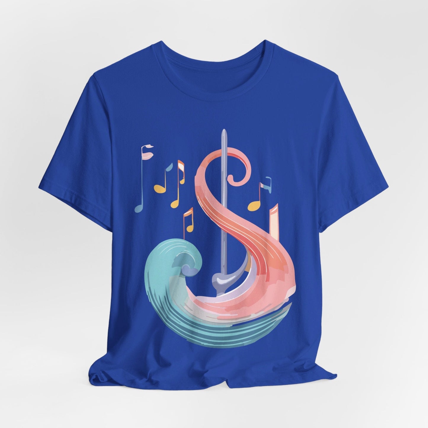 Music T Shirt Graphic Tee Unisex Short Sleeve Adelpha Vintage Inspired Artwork Art Design