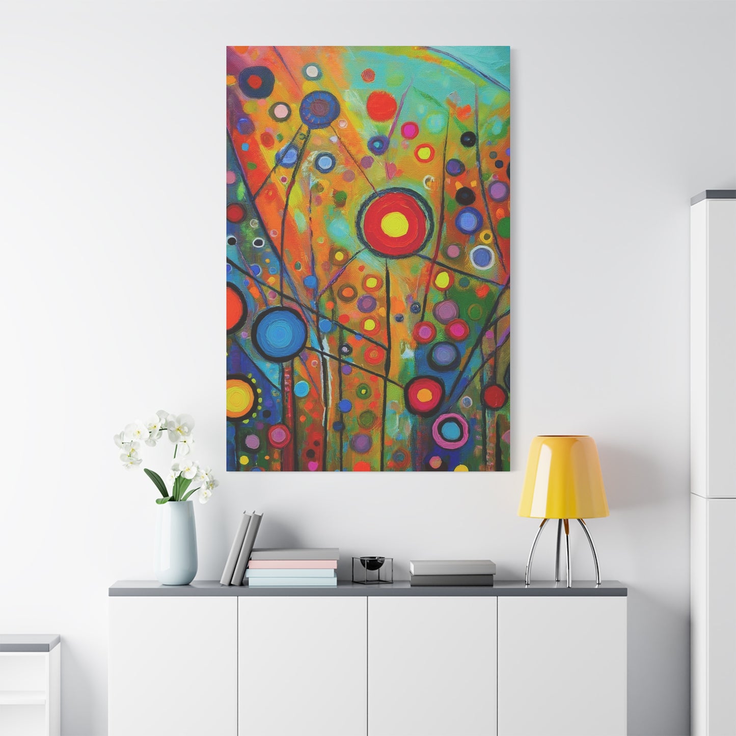 Abstract Oil Painting Print Canvas 20x24,20x30,24x30 24x32,24x36,30x40 32x48,36x48,40x60 Pine-Wood Inner Frame ABS-132