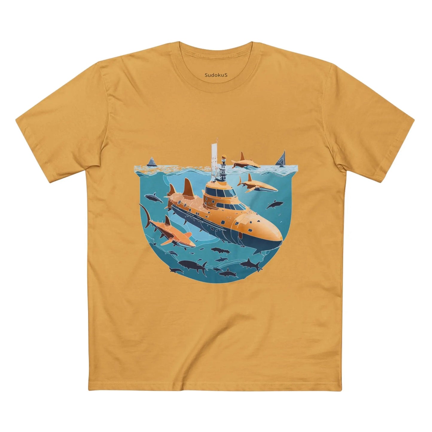 Ocean Coast Graphic Unisex 100 Cotton Staple Tee 18