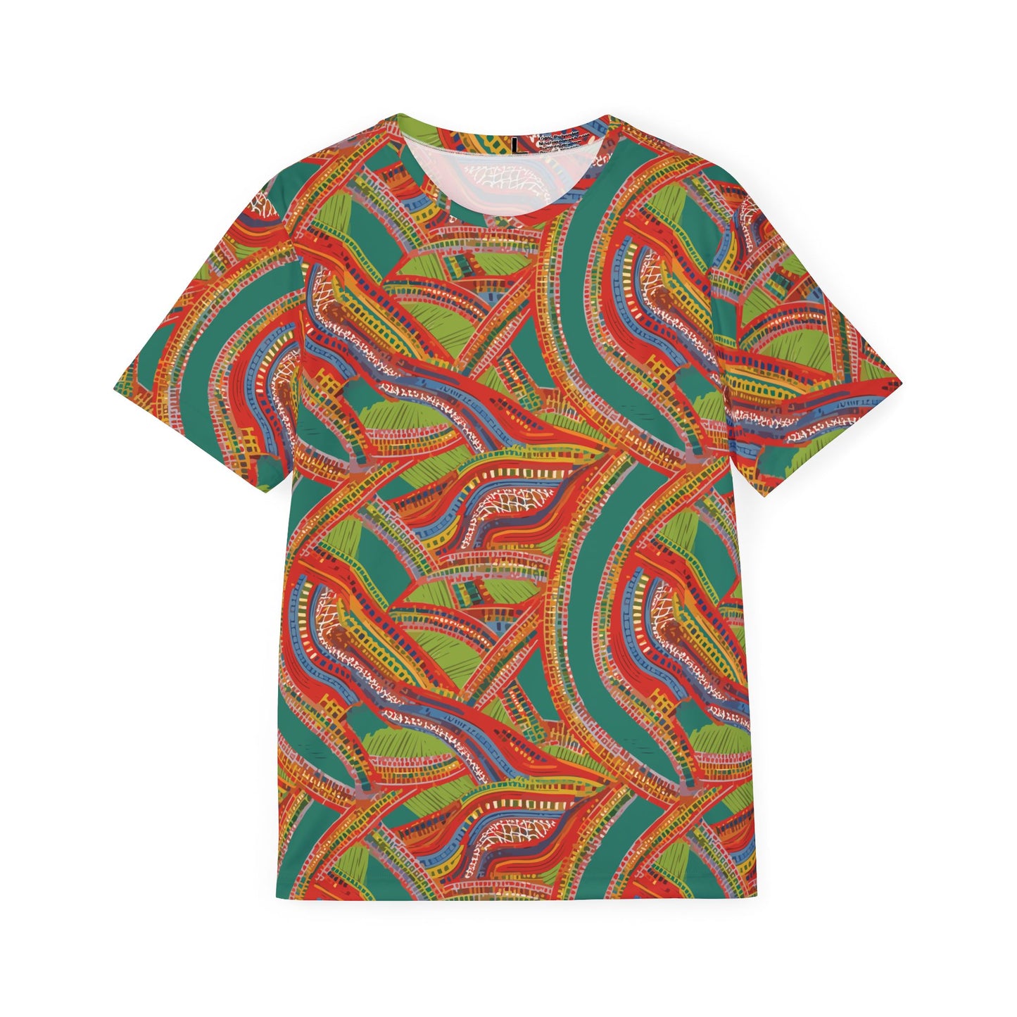 Unisex Abstract Shirt, Shirt with Abstract Print